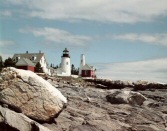 Pemaquid Point in Bristol, Maine.